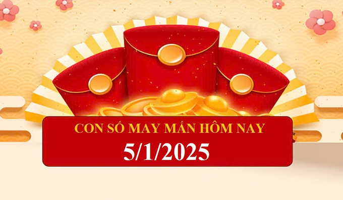 Con số may mắn hôm nay của 12 con giáp ngày 5/1/2025