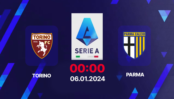 Trực tiếp bóng đá Torino vs Parma, Serie A, 00h00 hôm nay 6/1/2025