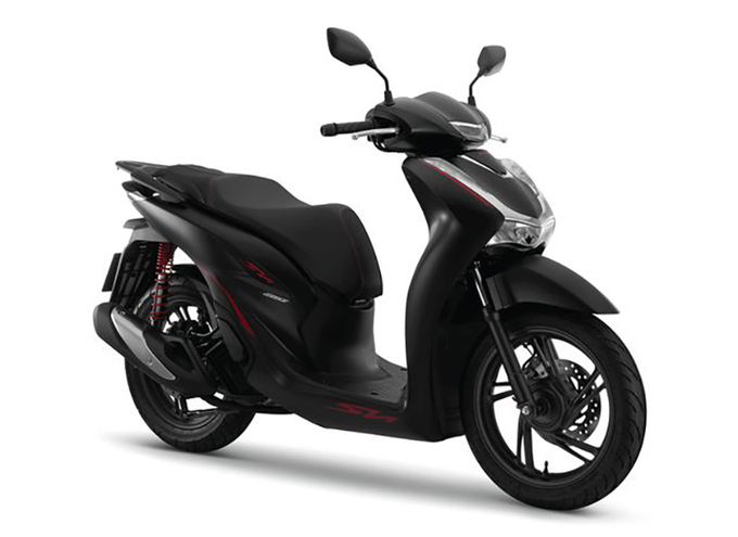 Honda SH 160i 2024 bản Đặc Biệt - màu đen.