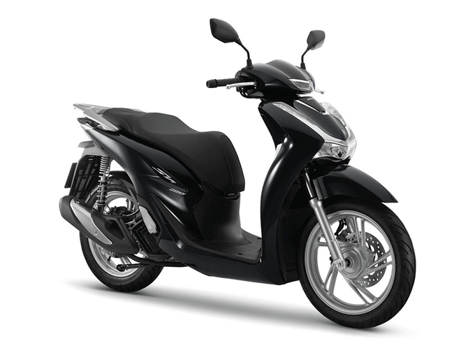 Honda SH 160i 2024 bản Tiêu Chuẩn - màu đen.