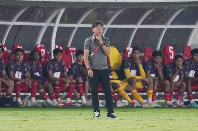 HLV Shin Tae-yong bị sa thải nhưng không được chia sẻ cụ thể lý do chính. Ảnh: PSSI.