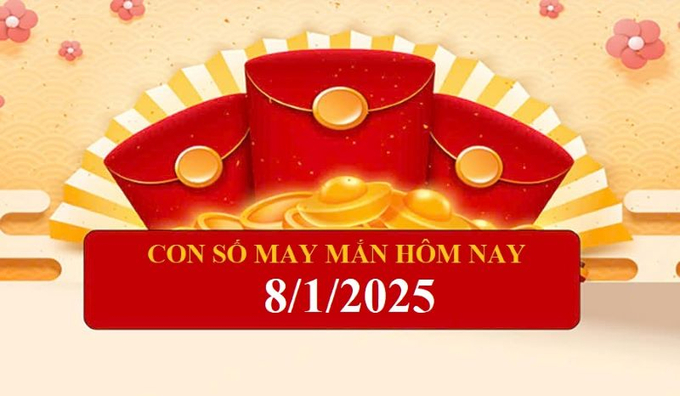 Con số may mắn hôm nay của 12 con giáp ngày 8/1/2025