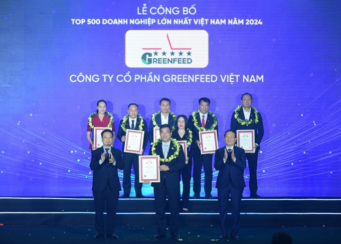 Greenfeed được vinh danh Top 500 doanh nghiệp lớn nhất Việt Nam.