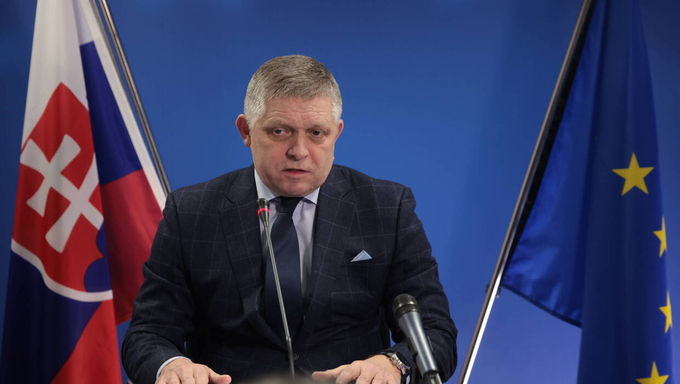 Thủ tướng Slovakia Robert Fico. Ảnh: EPA.