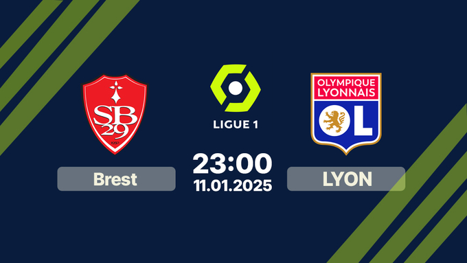 Nhận định bóng đá Brest vs Lyon, Ligue 1, 23h00 hôm nay 11/1/2025