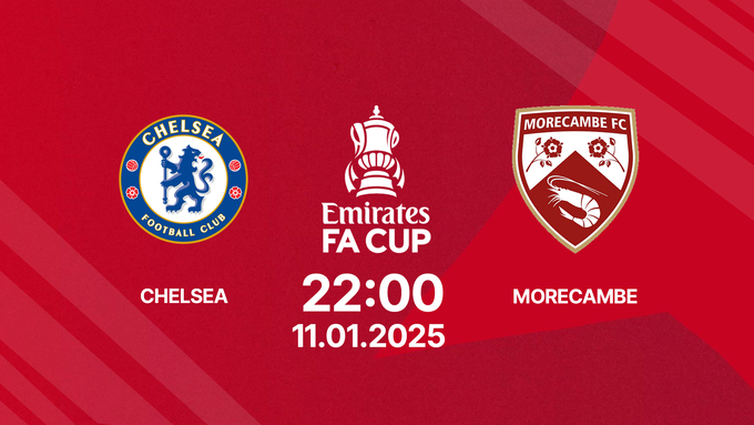 Trực tiếp bóng đá Chelsea vs Morecambe, FA Cúp, 22h00 hôm nay 11/1/2025