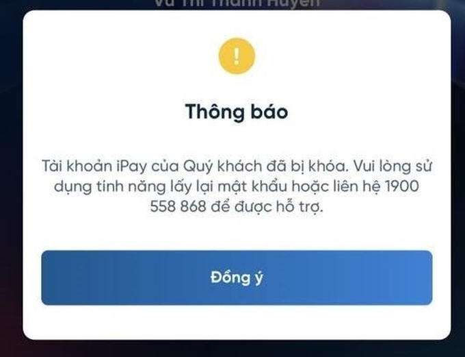 Đối tượng lừa đảo cố ý nhập sai mật khẩu nhiều lần, gây khóa tài khoản ngân hàng điện tử của khách hàng để thực hiện hành vi chiếm đoạt thông tin.