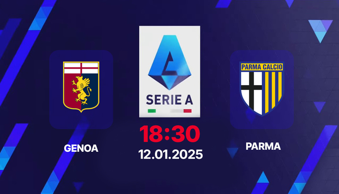 Trực tiếp bóng đá Genoa vs Parma, Serie A, 18h30 hôm nay 12/1/2025