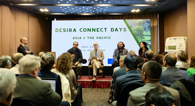 DeSIRA Connect conference on January 14 in Hanoi. Photo: Quynh Chi.