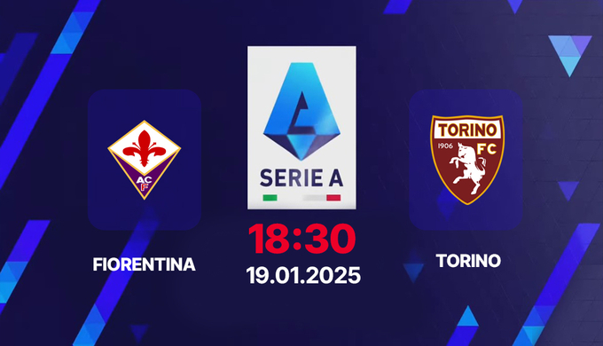 Trực tiếp bóng đá Fiorentina vs Torino, Serie A, 18h30 hôm nay 19/1/2025