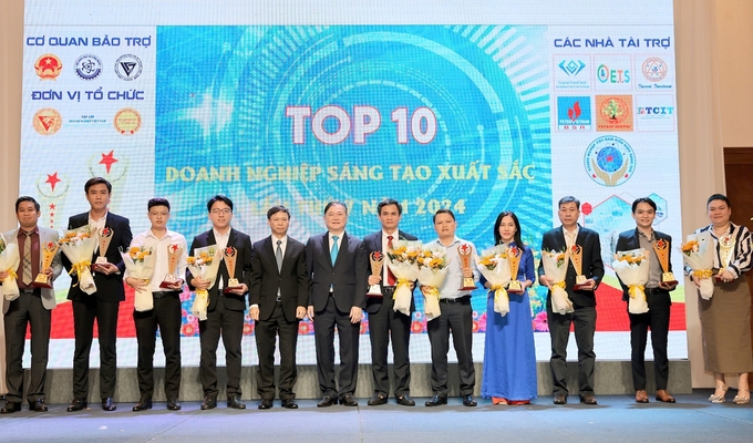 Yến sào Khánh Hòa - Top 10 doanh nghiệp sáng tạo xuất sắc năm 2024. Ảnh: CH.