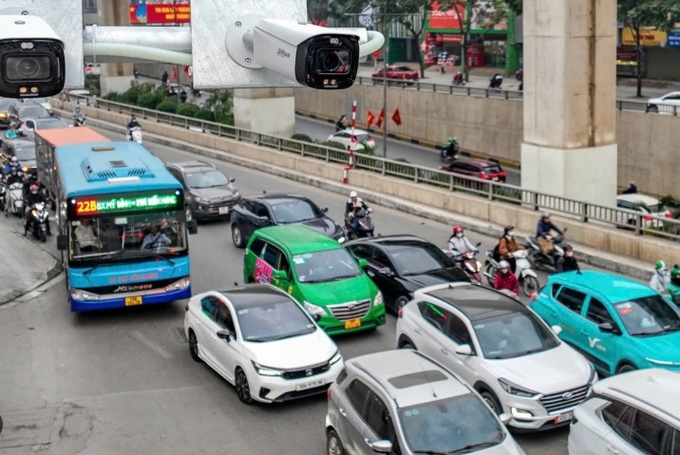 Hà Nội lắp 40 nghìn camera giám sát an ninh, quản lý giao thông. Ảnh:Internet.