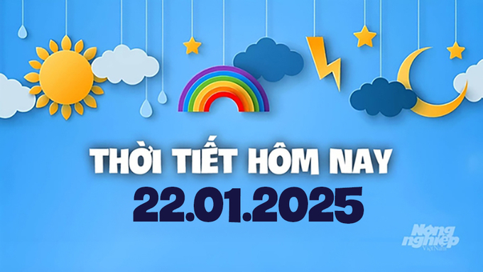 Dự báo thời tiết hôm nay 22/1/2025: Bắc Bộ trời rét, sáng có sương mù