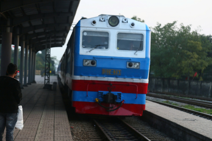 'Chuyến tàu 0 đồng' là chương trình có ý nghĩa đặc biệt nhân vân do Tổng Liên đoàn Lao động Việt Nam tổ chức. Ảnh: Ngọc Linh.