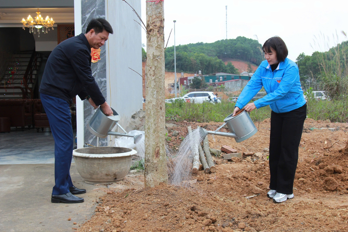 Tỉnh Yên Bái chú trọng phát triển cây xanh đô thị để tạo cảnh quan xanh, sạch, đẹp. Ảnh: Thanh Tiến.