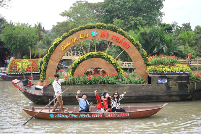 Các khu, điểm du lịch trên địa bàn TP Cần Thơ đã chủ động cải tạo cảnh quan, trang trí tiểu cảnh để phục vụ đón khách. Ảnh: KA.