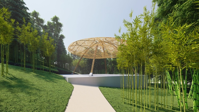 Bamboo serves as both a material and a source of cultural richness in Vietnamese daily life. Photo: Architect Nguyen Manh Tuan.