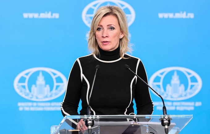 Người phát ngôn Bộ Ngoại giao Nga Maria Zakharova. Ảnh: TASS.