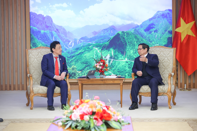 The Prime Minister asked FAO to continue supporting Vietnam in the process of restructuring the agricultural sector. Photo: VGP. 