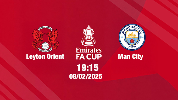 Trực tiếp bóng đá L Orient vs Man City, FA Cúp, 19h15 hôm nay 8/2/2025