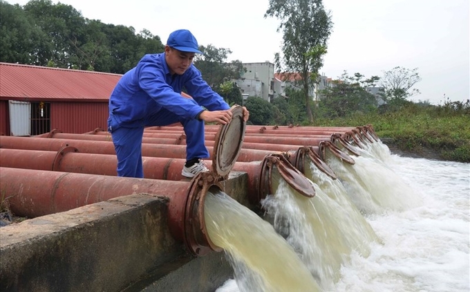 Đợt 2 lấy nước vụ đông xuân 2024-2025 đang được thực hiện theo kế hoạch, tổng thời gian 7 ngày, từ 0 giờ ngày 8/02 đến 24 giờ ngày 14/2/2025.