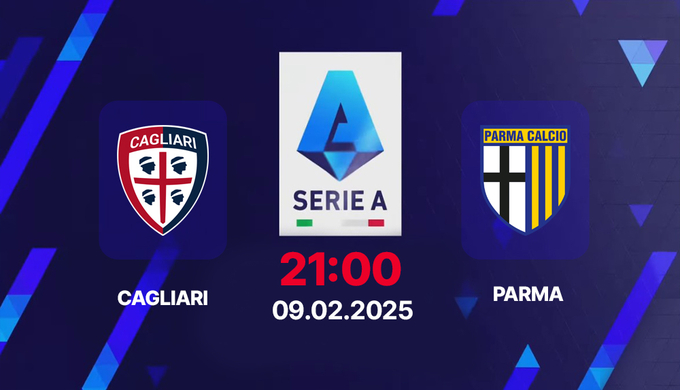 Trực tiếp bóng đá Cagliari vs Parma, Serie A, 21h00 hôm nay 9/2/2025