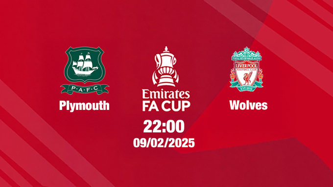 Trực tiếp bóng đá Plymouth vs Liverpool, FA Cúp, 22h00 hôm nay 9/2/2025