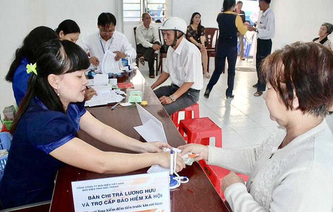 Điều kiện thời gian đóng bảo hiểm xã hội để được hưởng lương hưu giảm từ 20 năm xuống 15 năm. Ảnh: Minh họa.