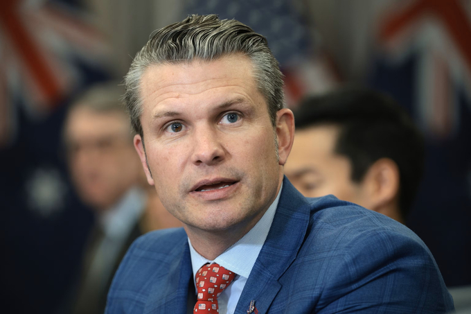 Bộ trưởng Quốc phòng Mỹ Pete Hegseth. Ảnh: Getty.