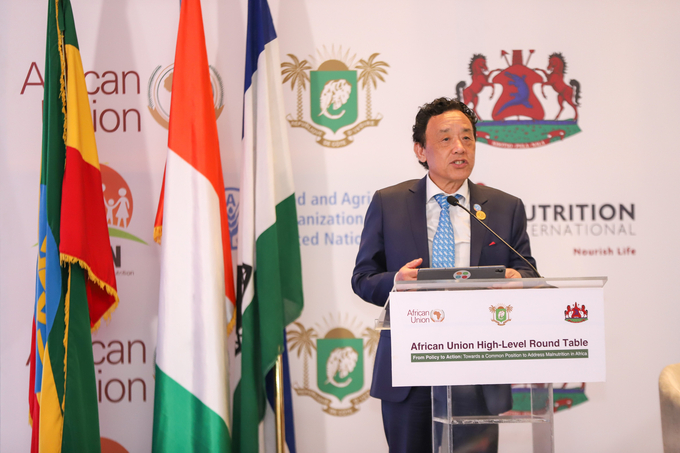 FAO Director-General QU Dongyu said a lot more needs to be done to ensure healthy diets and adequate nutrition for every individual in Africa.