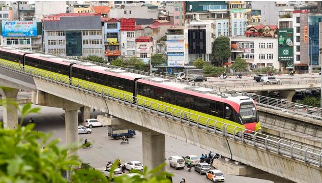 Hà Nội đề xuất nghiên cứu tuyến đường sắt đô thị kết nối sân bay Gia Bình (Bắc Ninh) với trung tâm thành phố. Ảnh minh họa: Internet.