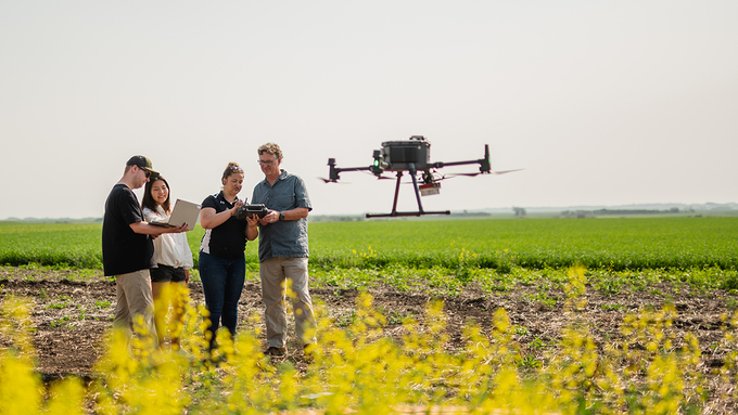 The province of Saskatchewan (Canada) has the food, fuel, and fertilizer that the world needs. Photo: University of Saskatchewan (USask).