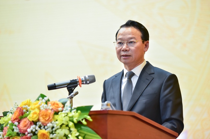 Minister Do Duc Duy: The Ministry of Agriculture and Environment is a multi-sectoral and multidisciplinary governing body. Photo: Tung Dinh.