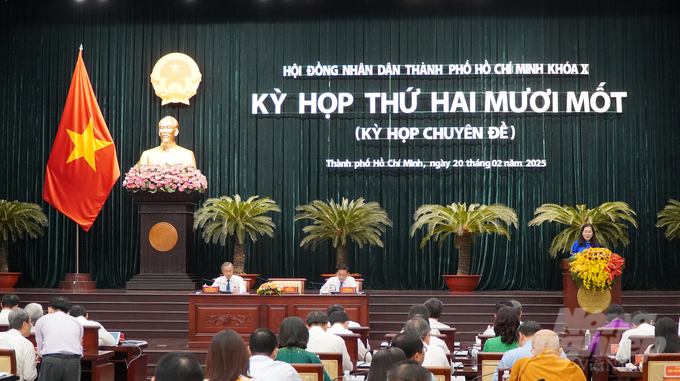 Kỳ họp chuyên đề HĐND TP.HCM khóa X, nhiệm kỳ 2021-2026. Ảnh: Nguyễn Thủy