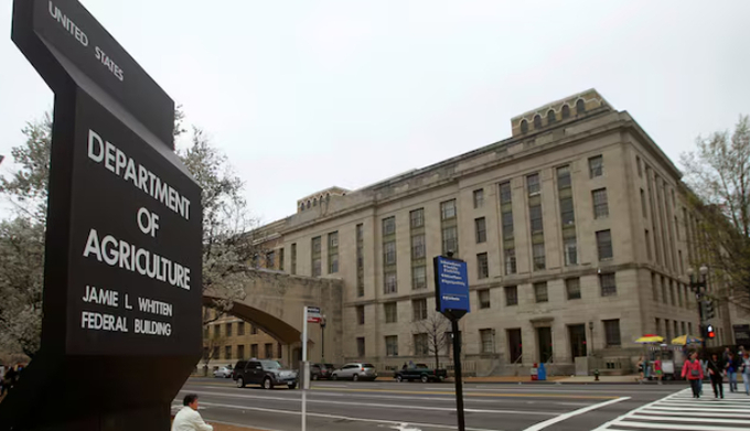 The U.S. Department of Agriculture is seen in Washington, March 18, 2012.