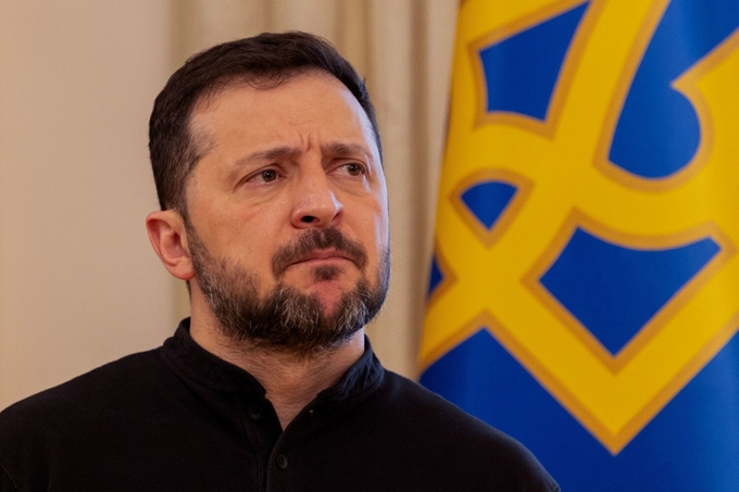 Tổng thống Ukraine Volodymyr Zelensky. Ảnh: Getty.