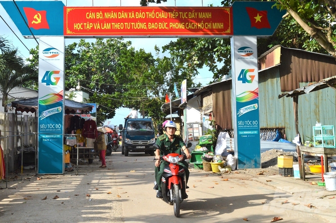 Xã đảo Thổ Châu đã được HĐND tỉnh Kiên Giang biểu quyết tán thành chủ trương thành lập huyện đảo trực thuộc tỉnh Kiên Giang. Ảnh: Trung Chánh.