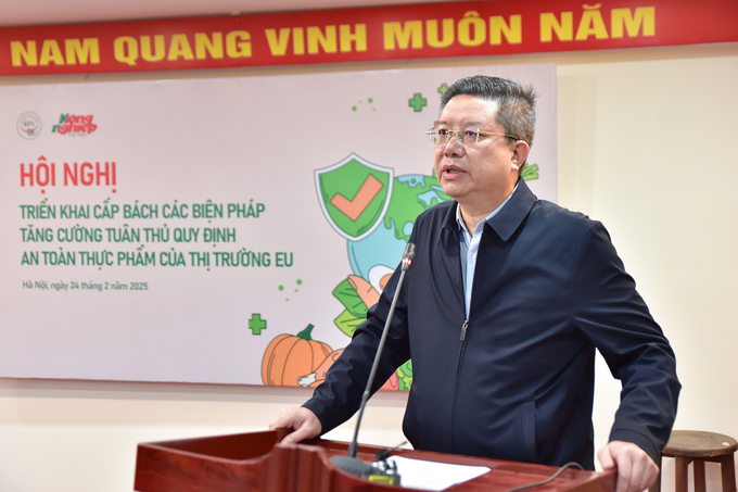 Ông Lê Thanh Hòa, Giám đốc Văn phòng SPS Việt Nam phát biểu tại hội nghị. Ảnh: Tùng Đinh.