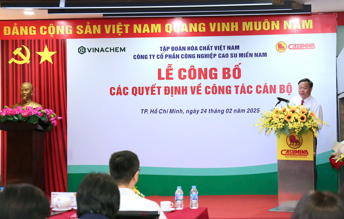 Ông Nguyễn Đình Khoát, Tổng Giám đốc Công ty CP Công nghiệp Cao su Miền Nam đặt mục tiêu đưa Casumina tiếp tục duy trì vị thế trong nhóm 5 công ty có doanh thu cao nhất của Tập đoàn.