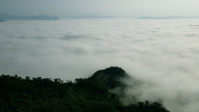 Thiên nhiên hoang sơ, không khí trong lành là điều kiện thuận lợi để tỉnh Bắc Kạn thu hút các dự án du lịch nghỉ dưỡng, văn hóa thể thao và sân golf. Ảnh: Ngọc Tú. 