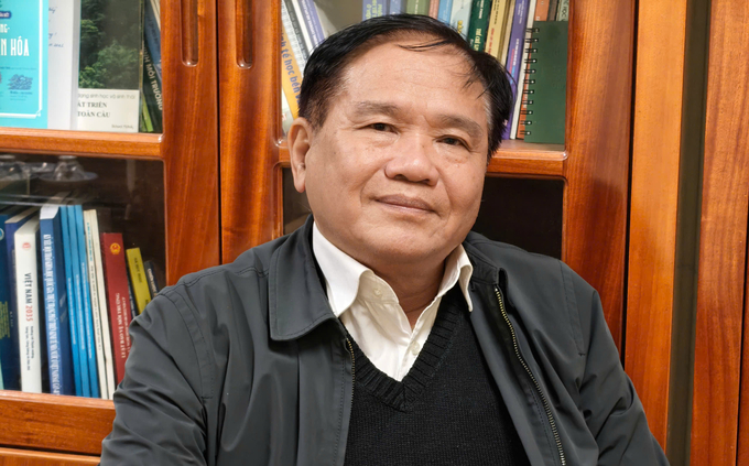 Assoc. Prof. Dr. Nguyen The Chinh, former Director of the Institute of Strategy and Policy on Natural Resources and Environment. Photo: Bao Thang.