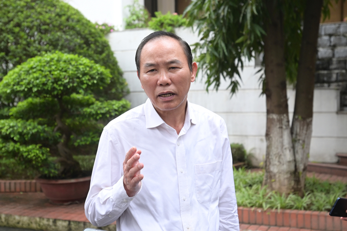 Deputy Minister of Agriculture and Environment Phung Duc Tien affirmed that science and deep processing will be the solutions for the industry to achieve the growth target of 4% in 2025. Photo: Tung Dinh.