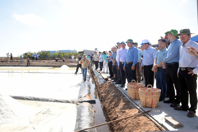 Vietnam Salt Industry Festival – Bac Lieu 2025, a key event that combines agriculture and tourism development in Bac Lieu Province. Photo: Trong Linh.