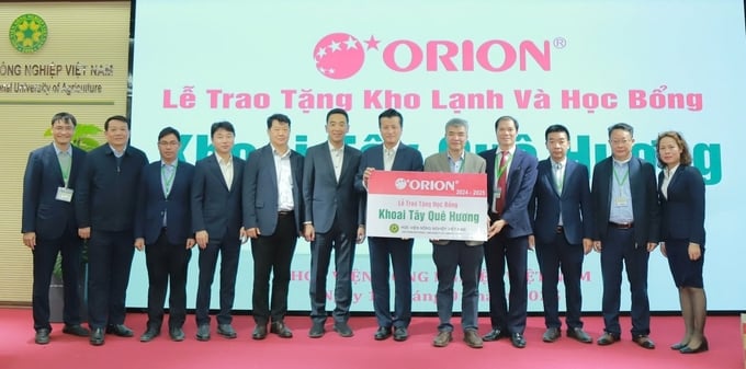 Hợp tác chặt chẽ giữa Orion và Viện Sinh học Nông nghiệp. Ảnh: Viện Sinh học Nông nghiệp.