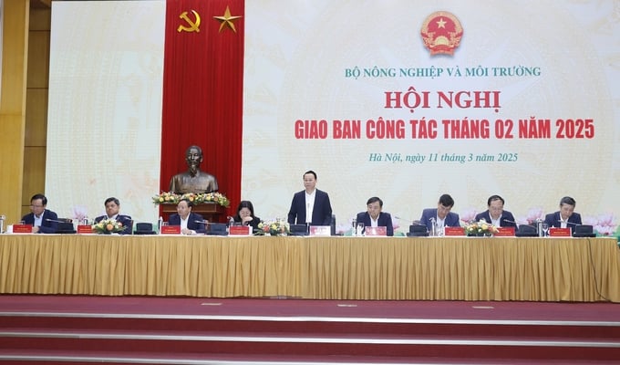 Bộ trưởng Đỗ Đức Duy chủ trì Hội nghị giao ban tháng 2 và triển khai thực hiện các nhiệm vụ quan trọng trong năm 2025. Ảnh: Khương Trung.