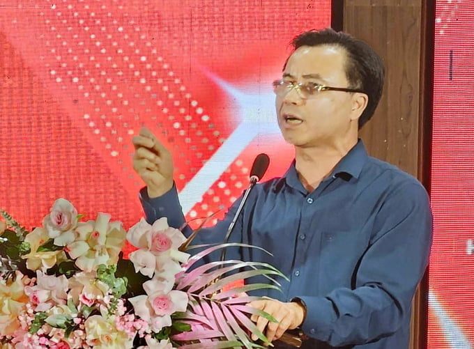 Le Ngoc Huan, General Director of Ha Tinh Province's Department of Agriculture and Environment. Photo: Hoang Anh.