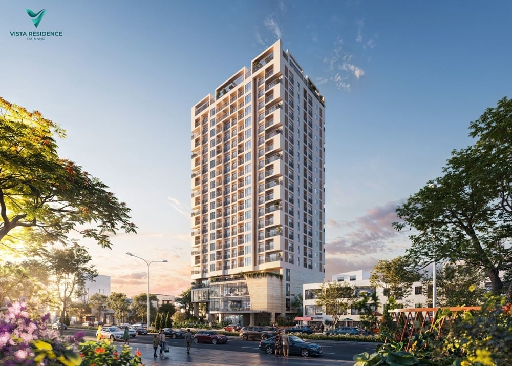 Vista Residence - Tâm điểm đầu tư tại trung tâm Đà Nẵng. Ảnh: Vista Residence Da Nang.