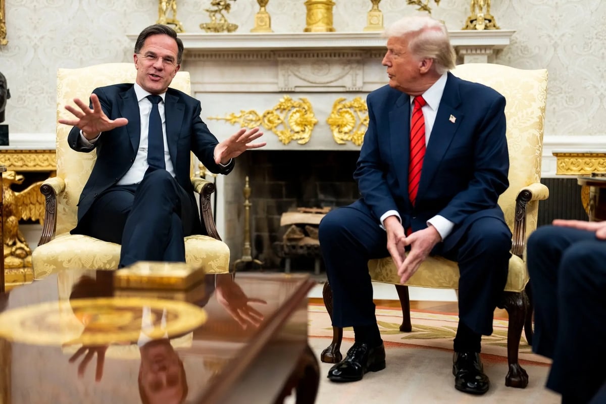 Tổng thống Donald Trump đã gặp Tổng thư ký NATOMark Rutte tại Nhà Trắng hôm 13/3.