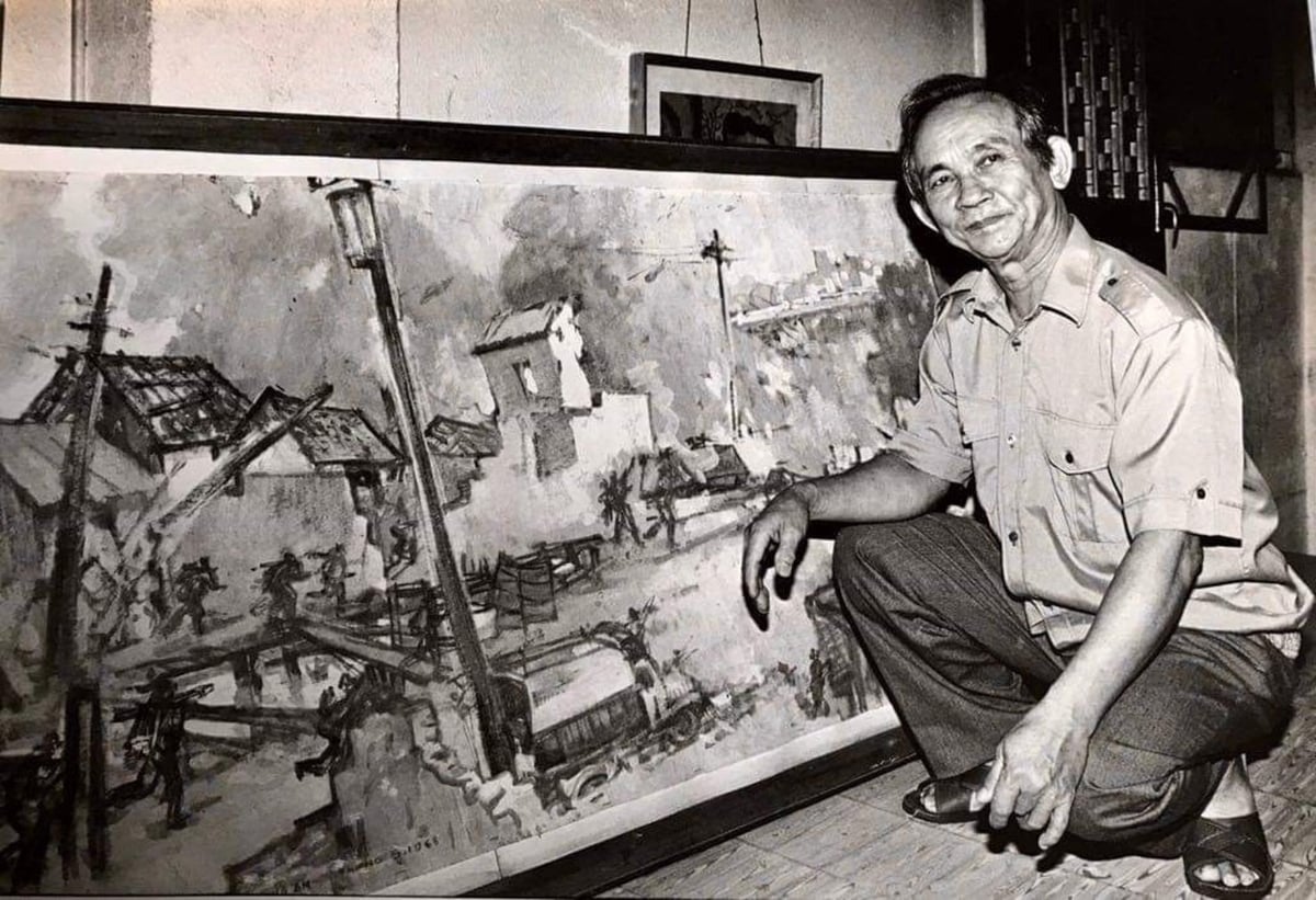 Họa sĩ Huỳnh Phương Đông (1925-2015).