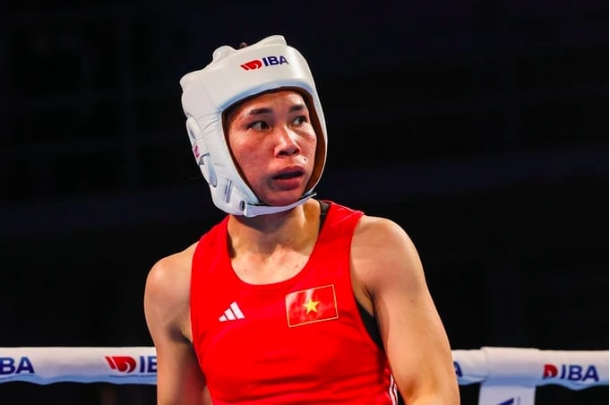 Hà Thị Linh lần đầu giành Huy chương Đồng giải boxing vô địch thế giới. Ảnh: BTC.